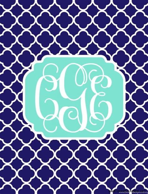 monogram iphone wallpaper